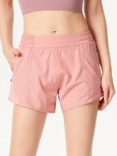 Elastic Waist 2 in 1 Sports Shorts With Side Pocket Sai Feel